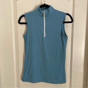 XS Blue The Tailored Sportsman Sleeveless Sun Shirt